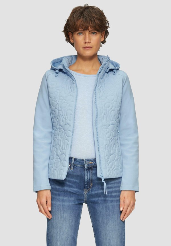 MIT STEPPMUSTER IM SLIM FIT - Übergangsjacke - hellblau