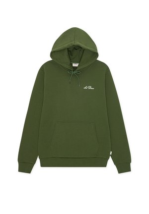 Les Deux, SIGNATURE - Sweat à capuche - rifle green
