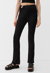 QS - SLIM - Pantalones - schwarz Imagen en miniatura 1