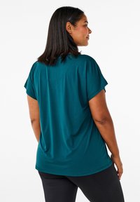 Active by Zizzi TRAININGS - Základné tričko - deep teal