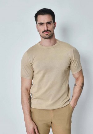 FRILIVIN T-shirt basique - beige