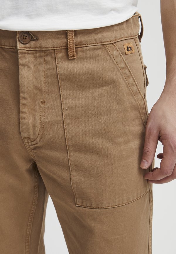 BHWOVEN REGULAR FIT - Trousers - otter2