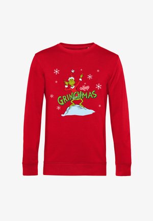 Henry Tiger THE GRINCH MERRY GRINCHMAS - Felpa - red