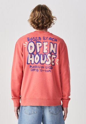 Next, REGULAR FIT - GRAPHIC PRINT CREW NECK SWEATSHIRT, różowy