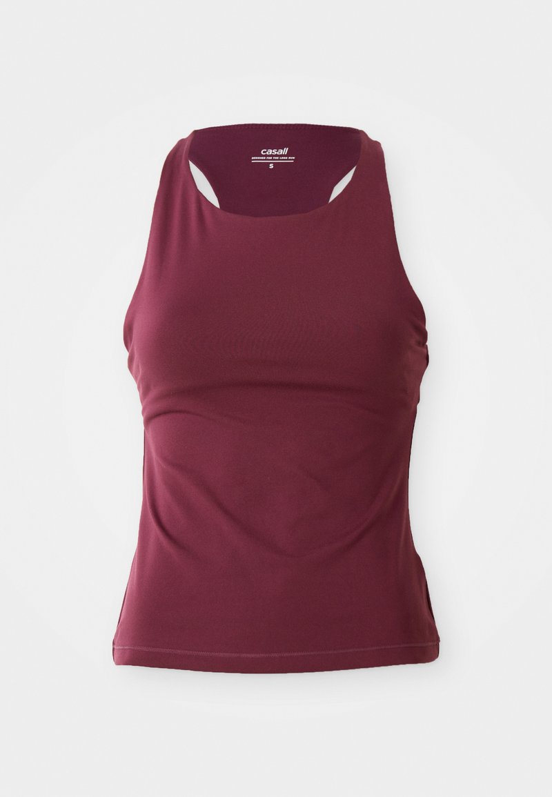 CASALL Top donkerrood