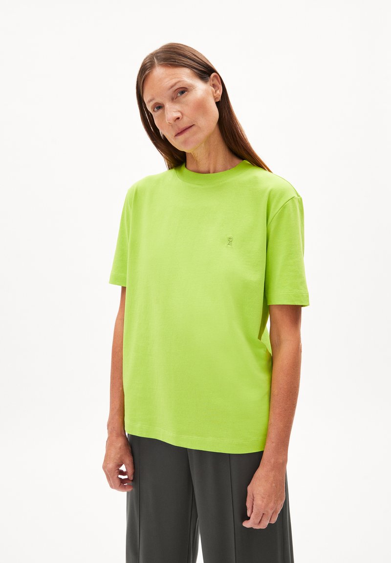 ARMEDANGELS TARJAA - T-shirt basic - super lime