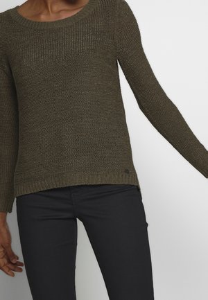 Strickpullover - dark purple