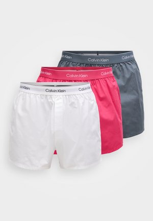 SLIM 3 PACK - Boxeralsó - turbulence/white