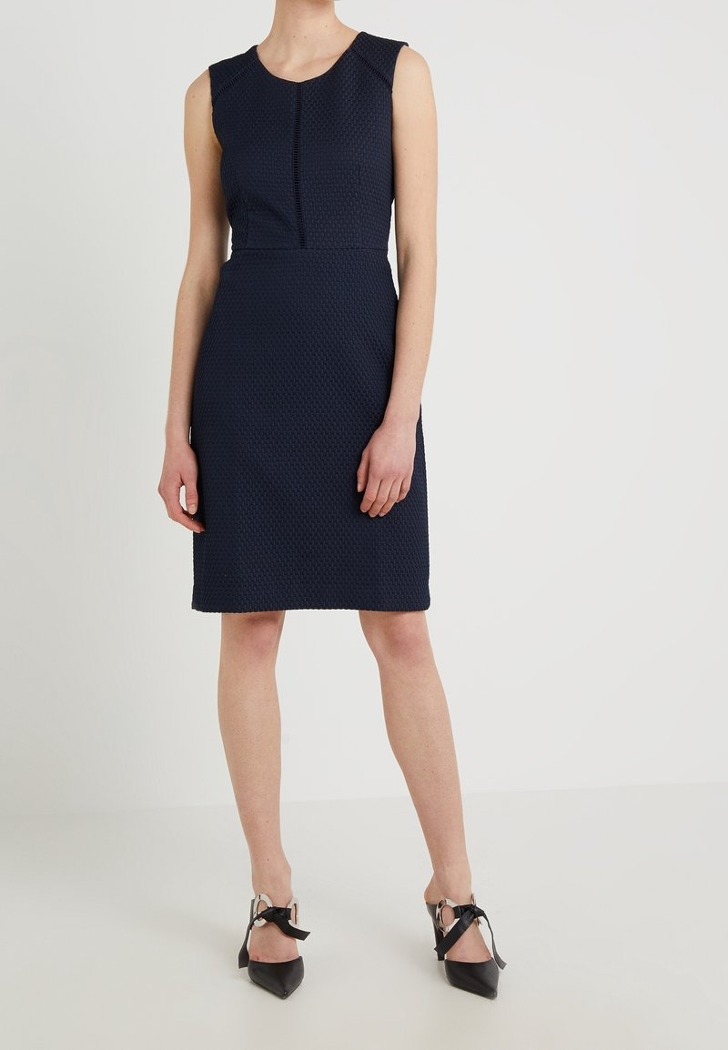 J.CREW Robe fourreau - dark blue