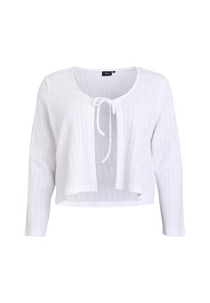 Zizzi Cardigan - white