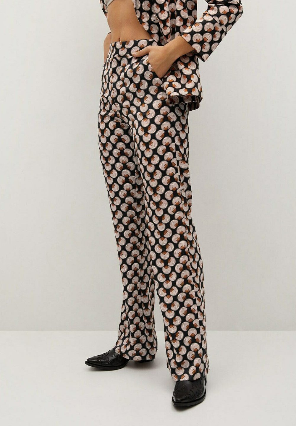 Mango Broek - ecru/crème - Zalando.nl