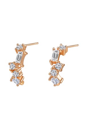 STARDUST - Earrings - rose gold-coloured