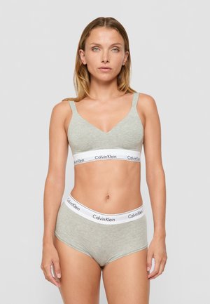 BOYSHORT ICON COTTON MODAL - Pants - grey heather