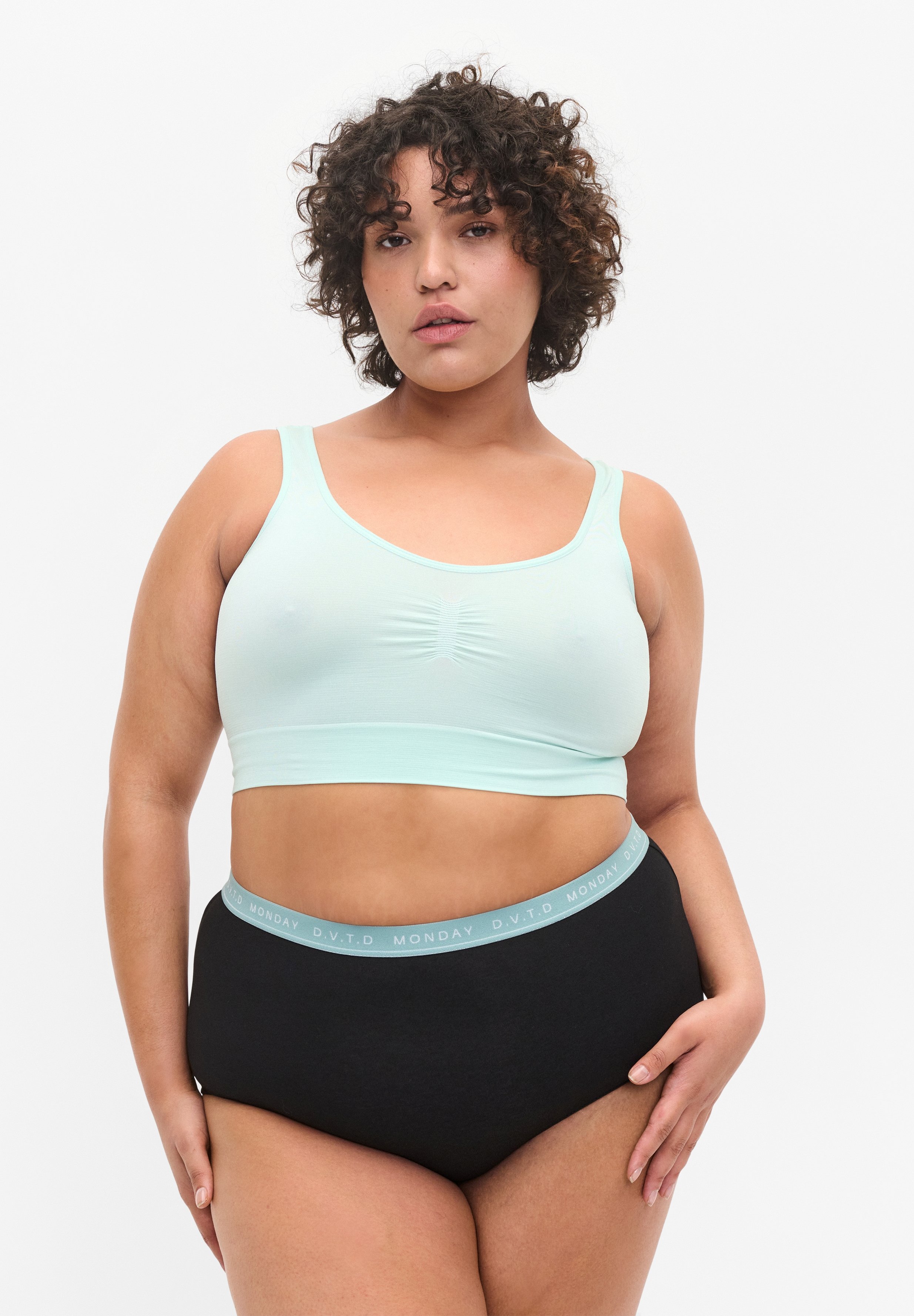 Devoted By Zizzi DAYS OF THE WEEK Alushousut Multi Pastel Pack Devoted By Zizzi DAYS OF THE WEEK Alushousut Multi Pastel Pack