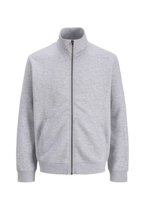 Jack & Jones, Sweater met rits - light grey melange