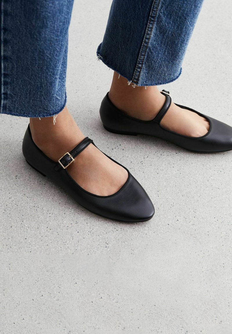 New Look COMFORT Ankle strap ballet pumps black Zalando