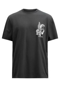 AllSaints Majica kratkih rukava s printom - black