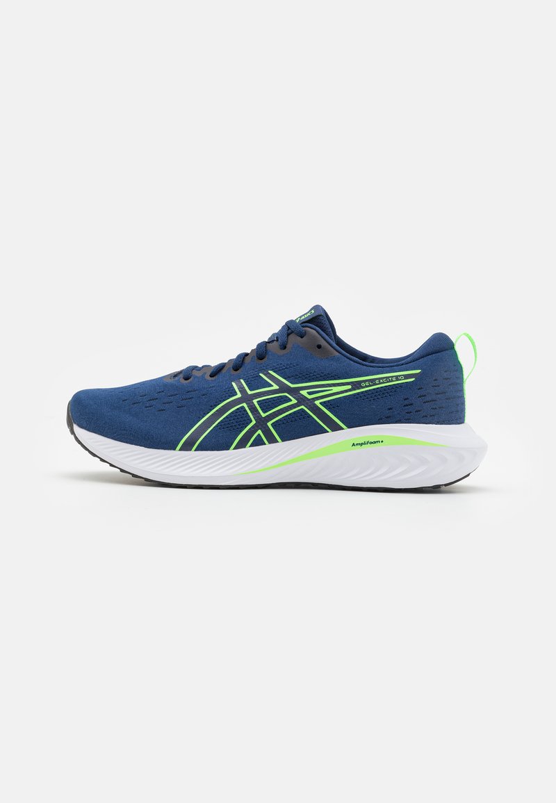 ASICS GEL-EXCITE 10 - Tekaški copati za cesto - blue expanse/lime burst