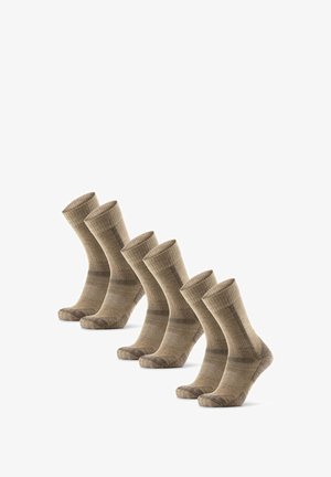 HIKING 3-PACK - Chaussettes de sport - beige