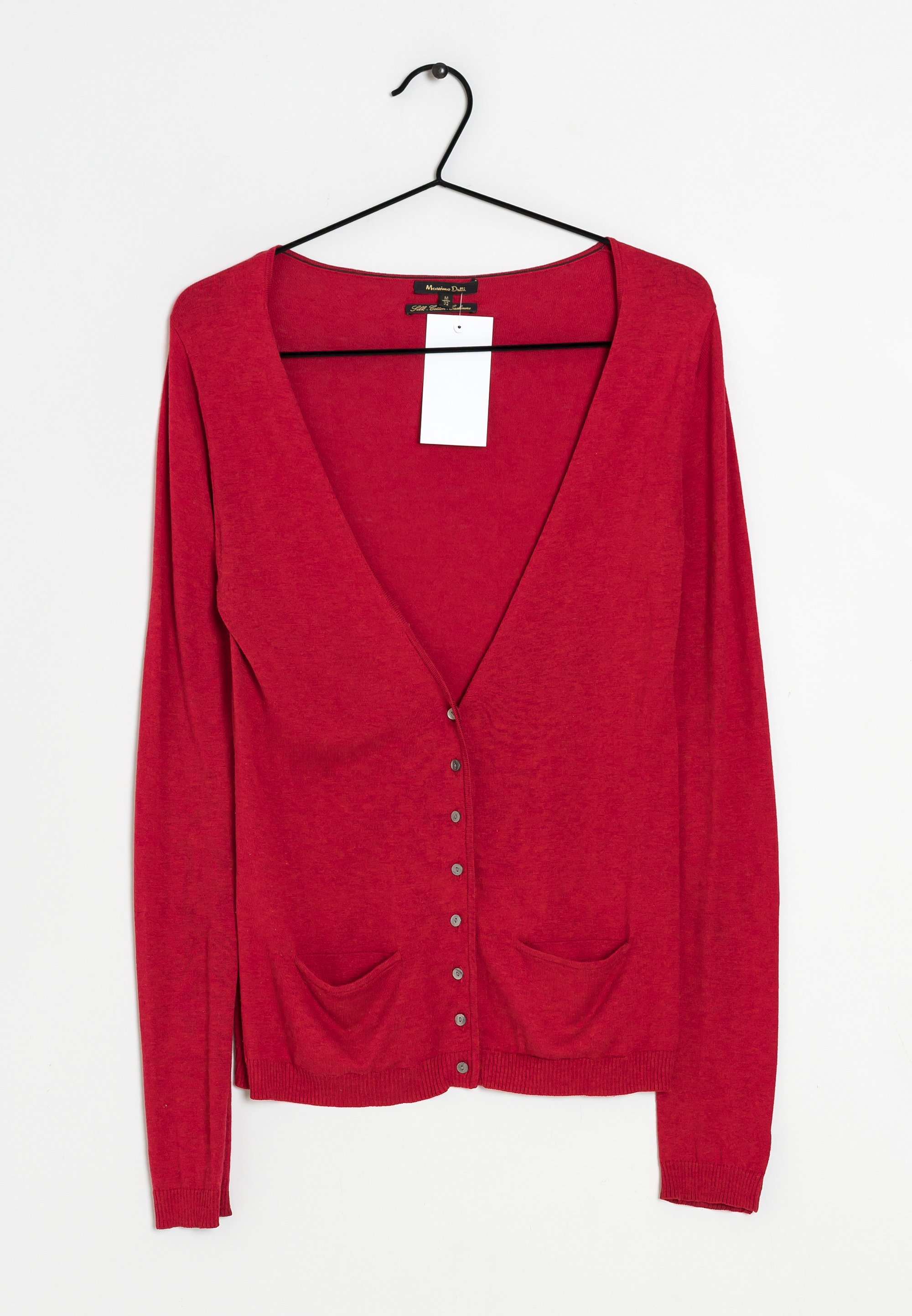 Massimo Dutti Strickjacke red/rot (Pre-owned) Zalando