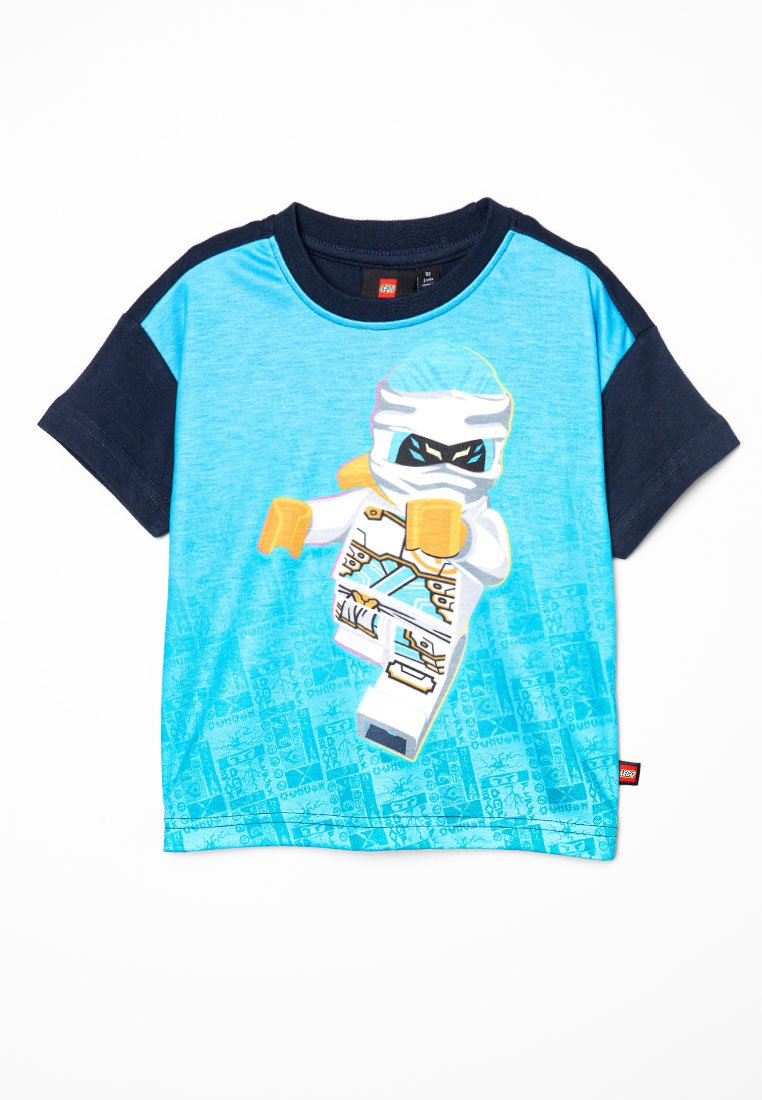 LEGO® kidswear T-shirt print donkerblauw