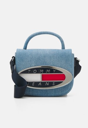 Tommy Jeans ORIGIN CROSSOVER - Umhängetasche - denim