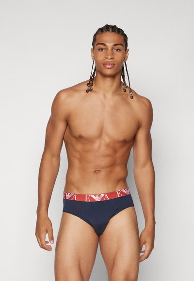 Emporio Armani BRIEF 3 PACK - Briefs - marine
