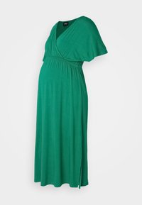 OLMAMAZE ALL IN ONE NURSING DRESS - Obleka iz džersija - verdant green