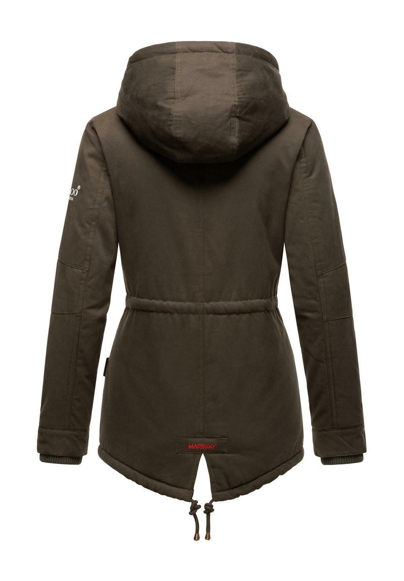 Damen Parkas | Marikoo MANOLYA Wintermantel anthrazit - BV32224 Damen Parkas | Marikoo MANOLYA Wintermantel anthrazit - BV32224