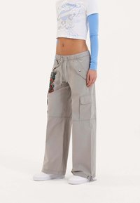 Ed Hardy TWISTED DRAGON  - Cargohose - grey
