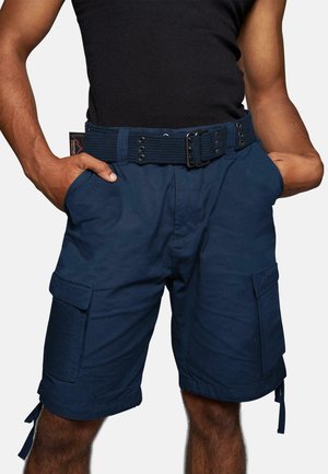 normani Outdoor Sports SOMMER KALAHARI MIT GÜRTEL WADI - Shorts - navy