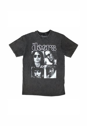 THE DOORS SQUARES LIMITED EDITION ONLY WASH - Print T-shirt - charcoal