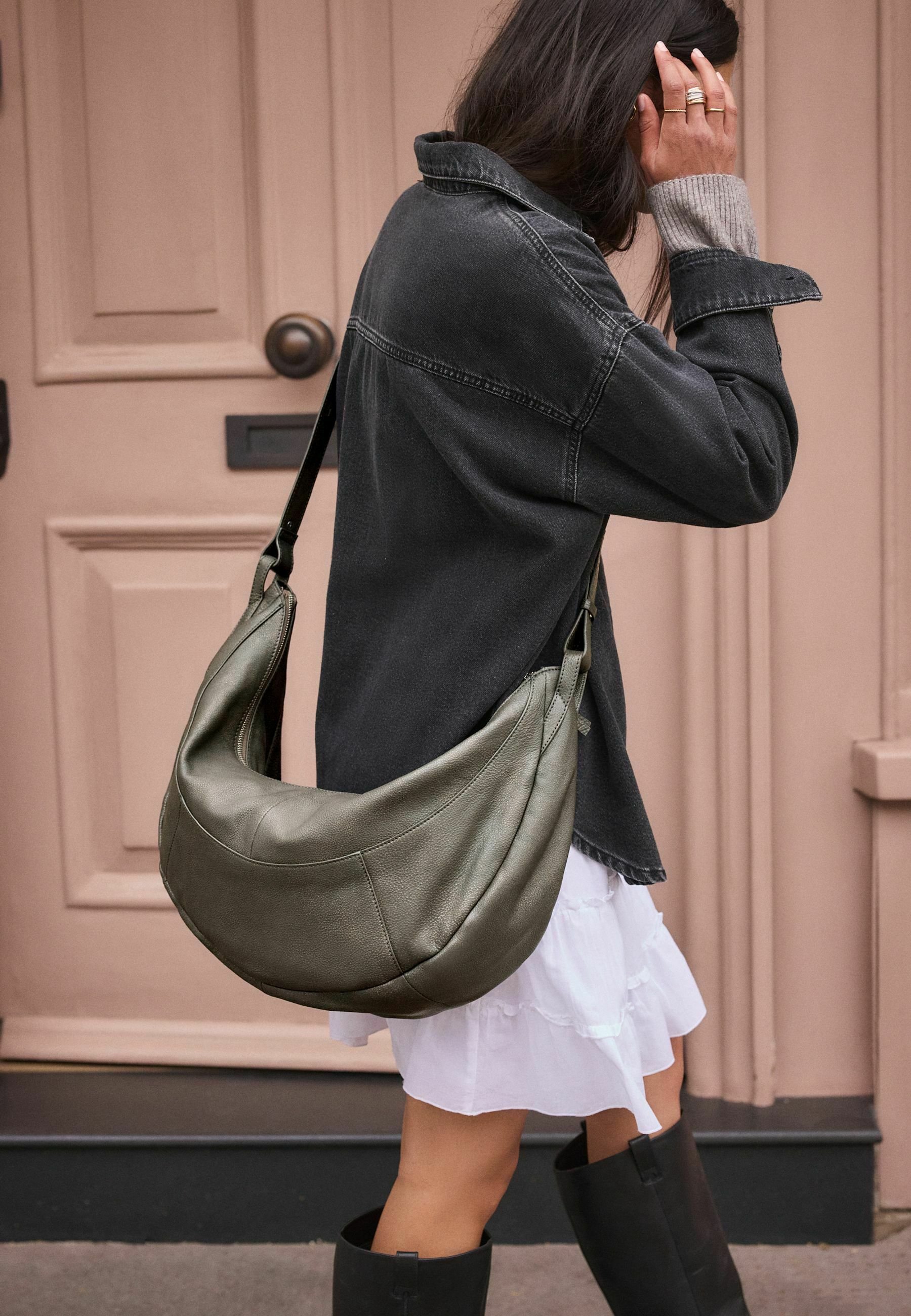 Next WASHED OVERSIZED SLING - REGULAR FIT - Cross body bag Next WASHED OVERSIZED SLING - REGULAR FIT - Cross body bag