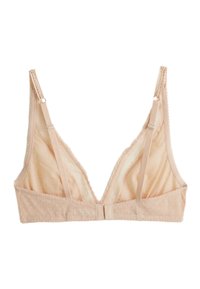 Monoprix SOUTIEN ADELE EN FLOCKÉ - Soutien-gorge triangle - chair