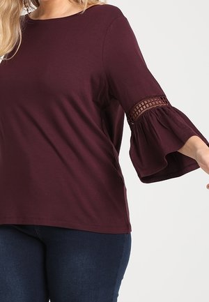 Camiseta de manga larga - bordeaux