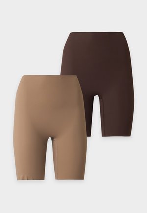 Vero Moda, VMDITTE SKIN 2 PACK - Shapewear - brown lentil/coffe bean