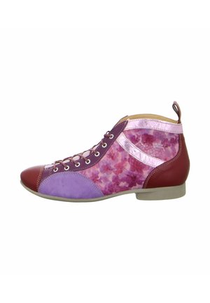 GUAD - Lace-up ankle boots - red