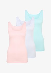 Unselected, blau rosé mint