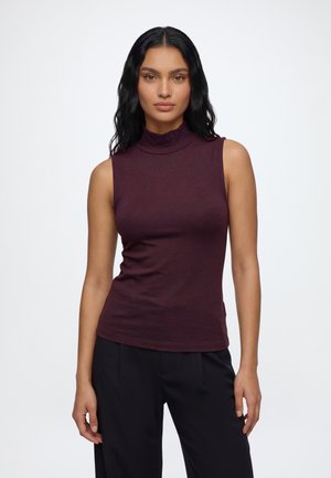 GAP, MOCKNECK  - Топ - bordeaux