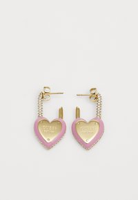 ALL YOU NEED IS LOVE - Pendientes - gold-coloured/pink