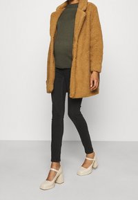 ONLY MATERNITY Zimní kabát - beige