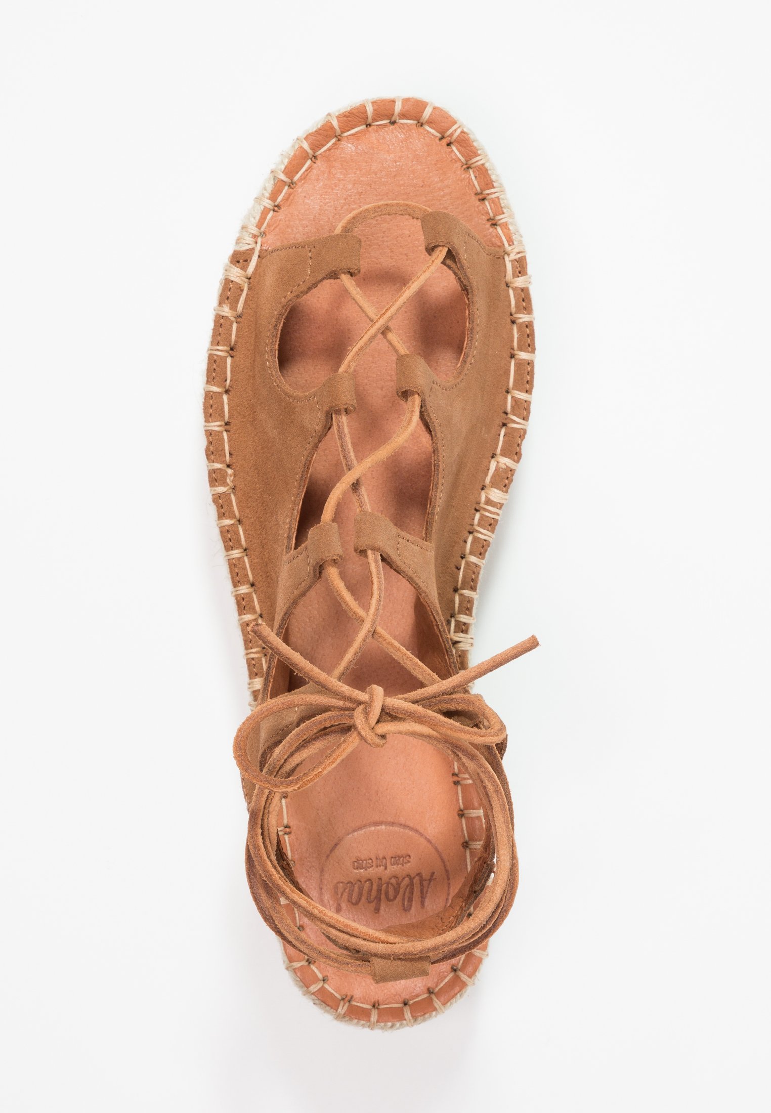 aloha sandals gladiator camel
