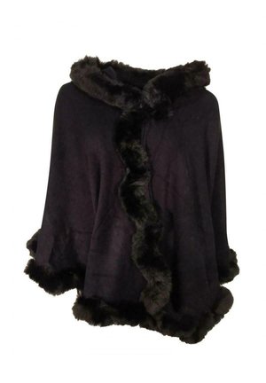 TUESDAY - Poncho - black