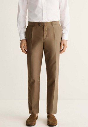 Mango, ADULT - Stoffhose - dark brown