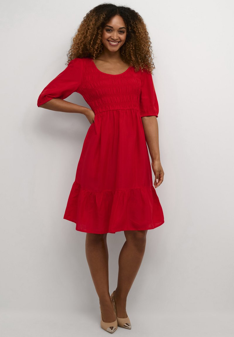 Cream CRHENVA - Day dress - high risk red/red - Zalando Cream CRHENVA - Day dress - high risk red/red - Zalando