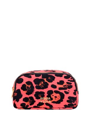Neceser - leopard rosa electrico