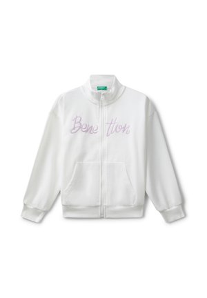 Sweat zippé - white