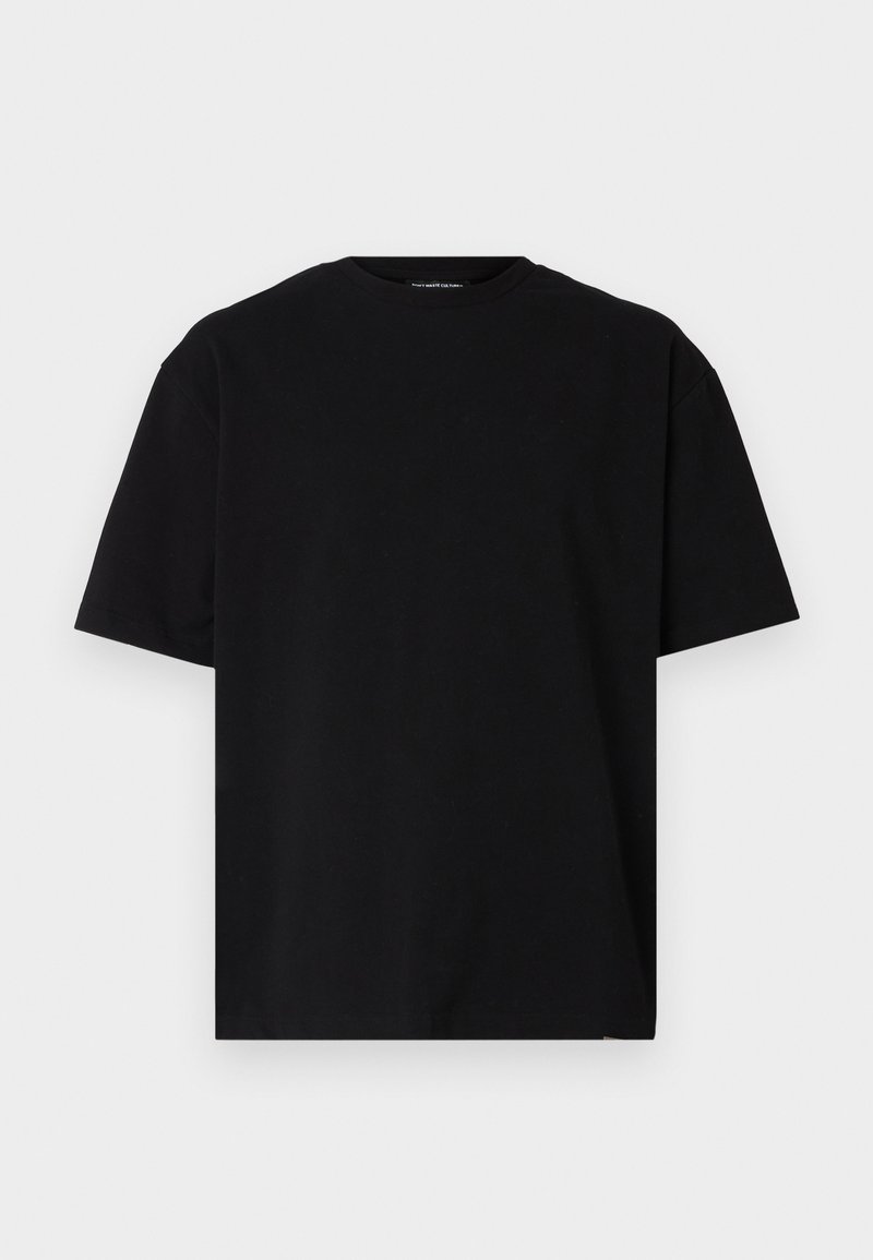 Don’t Waste Culture T-shirt print zwart