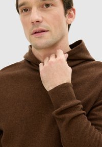 Oscar Jacobson PASCAL - Kapuzenpullover - mud brown