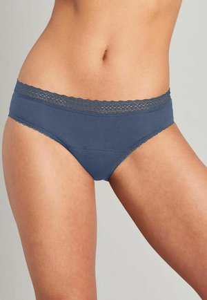 Schiesser, 4ER PACK - Slip - schwarz   flieder